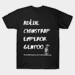 Atypical Autism Penguin Mantra T-Shirt